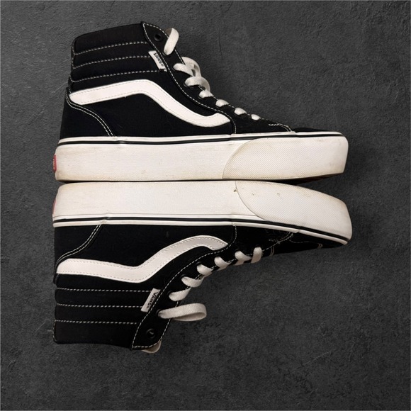 Vans Shoes - VANS FILMORE FILMORE HI shoes AUTHENTIC, US size 9 women's black white high top